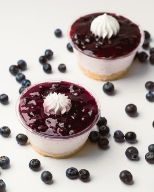 Blueberry cheesecake